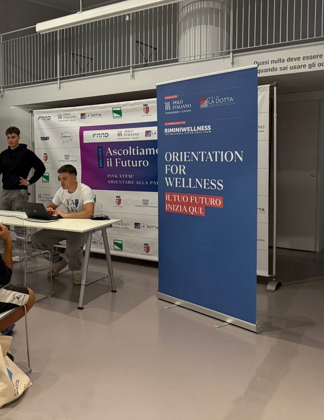 Avvio dell’hackathon Orientation for Wellness al Polo La Dotta